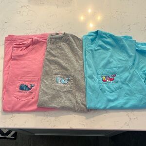 Lot of 3 short sleeve Vineyard Vines t shirts